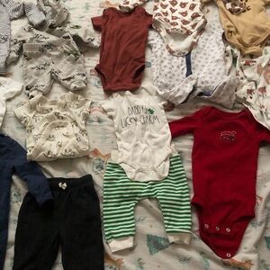 Baby clothes 0-6M bundle